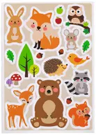 HERMA Sticker DECOR Les petits de la forêt