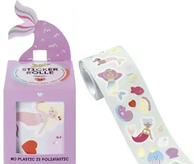 folia Sticker MERMAIDS, sur rouleau, 4 m