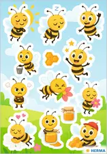 HERMA Stickers DECOR Abeilles, papier