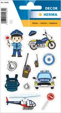 HERMA Sticker DECOR "Police", en papier