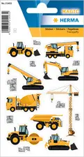 HERMA Sticker MAGIC "Engins de chantier", transpuffy