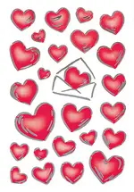 HERMA Sticker DECOR "Coeurs