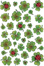 HERMA Sticker DECOR "Coccinelles et fleur