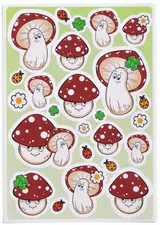 HERMA Sticker DECOR Champignons porte-bonheur