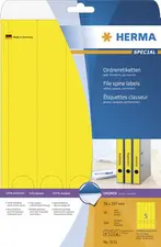 HERMA Etiquette dos de classeur SPECIAL, 38 x 297 mm, bleu