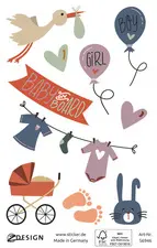 AVERY Zweckform ZDesign Sticker CREATVE "bébé