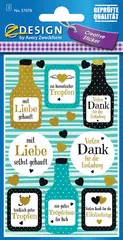 AVERY Zweckform ZDesign Geschenke-Sticker "Einladung