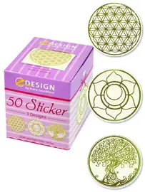 AVERY Zweckform Sticker ZDesign sur rouleau "fleur de vie