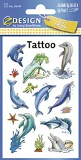 ZDesign KIDS Tatouage enfants "dauphins", coloré