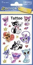 ZDesign KIDS Tatouage enfants "chats", coloré