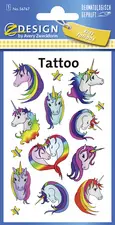 AVERY Zweckform ZDesign KIDS Tatouages "licorne