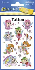 AVERY Zweckform ZDesign KIDS Tatouages "Fées