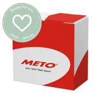 METO Etiquette autocollante "Herz - Sealed for you