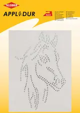 KLEIBER Application strass XL "Tête de cheval 1
