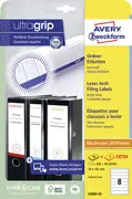 AVERY Zweckform Etiquette pour dos de classeur, blanc