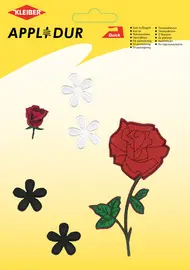 KLEIBER Assortiment d'applications "Flowers 1", 6 motifs