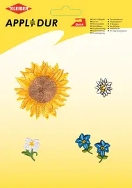 KLEIBER Assortiment d'applications "Flowers 2", 5 motifs