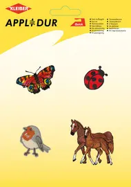 KLEIBER Assortiment d'applications "Animal", 4 motifs