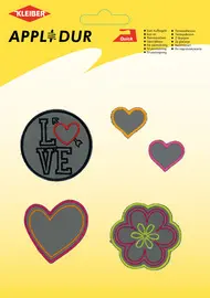 KLEIBER Assortiment d'applications "Reflective Love