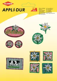 KLEIBER Assortiment d'applications "Country Style" 10 motifs