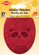 KLEIBER Application "Panda", rouge, blister de 2