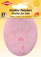 KLEIBER Application "Girafe", rose, blister de 2