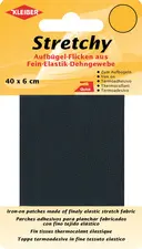 KLEIBER Patch thermocollant élastique, 400 x 60 mm, bleu