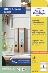 AVERY Zweckform Étiquette dos classeur recyclée Home Office