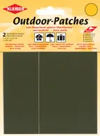 KLEIBER Patch d'extérieur, autocollant, 65 x 120 mm, olive