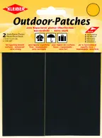 KLEIBER Patch d'extérieur, autocollant, 65 x 120 mm, noir