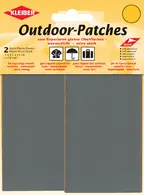KLEIBER Patch d'extérieur, autocollant, 65 x 120 mm, gris
