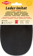 KLEIBER Patch imitation cuir avec doublure, noir