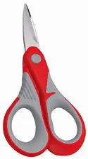 KLEIBER Ciseaux de broderie "Trend Line", gris/rouge
