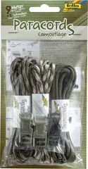 folia Set paracorde "CAMOUFLAGE", couleurs assorties