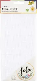 folia Toile Aïda, 500 x 490 mm, blanc