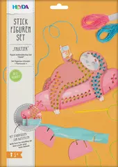 HEYDA Kit figurine à broder "Paresseux