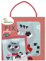 My Mandarine Kit à broder "Pix Gallery", Chat