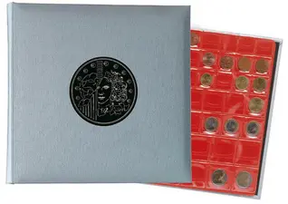 EXACOMPTA Classeur numismatique, 245 x 250 mm, argent
