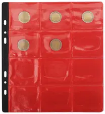 EXACOMPTA Pochette pour classeur numismatique, 30 cases