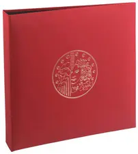 EXACOMPTA Classeur numismatique, 245 x 250 mm, bordeaux