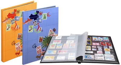 EXACOMPTA Album de timbres Globetrotter, 170 x 225 mm