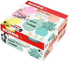 Kores Pâte à modeler "Magic Clay Pastel", assorti