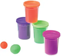 Maped Creativ Pâte à modeler, 4 couleurs fantaisie, 456 g