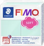 FIMO EFFECT Pâte à modeler, à cuire, 57 g, menthe pastel