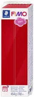 FIMO SOFT Pâte à modeler, à cuire, 454 g, rouge Noël