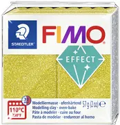 FIMO Pâte à modeler EFFECT, or rosé, 57 g
