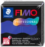 FIMO PROFESSIONAL Pâte à modeler, 57 g, bleu roi