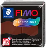 FIMO PROFESSIONAL Pâte à modeler, 57 g, chocolat