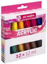 ROYAL TALENS Acrylique Art Creation, 12 ml, set de 12