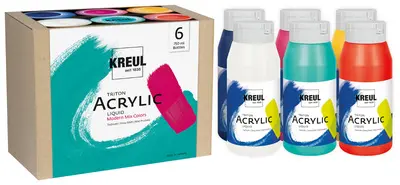 KREUL Peinture acrylique Triton Acrylic Liquid, Modern Mix